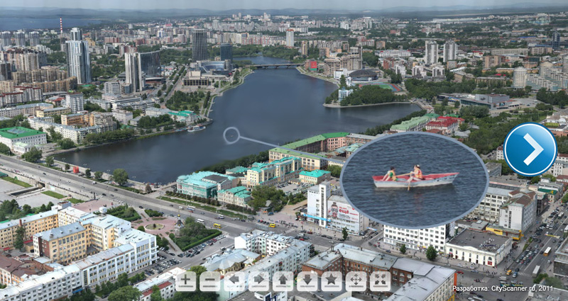 Гигапиксельная панорама Екатеринбурга